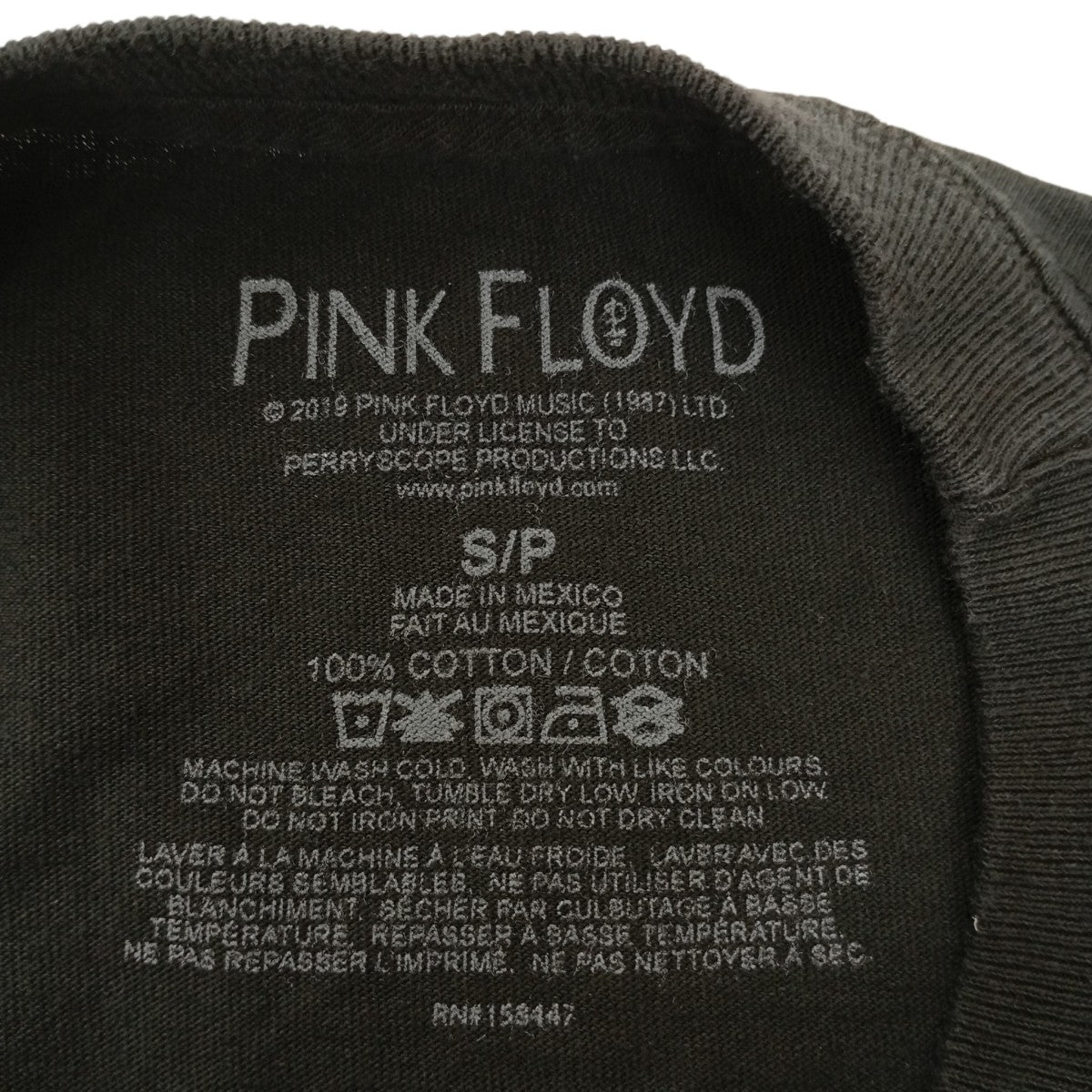PINK FLOYD THE DARK SIDE OF THE MOONTシャツC2019