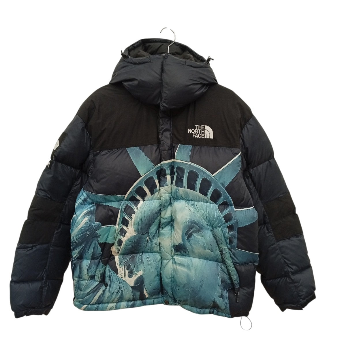 Supreme×THE NORTH FACE 19AWSTATUE PRINT Baltro JacketダウンジャケットND919011 古着・中古-1枚目のアイテム画像