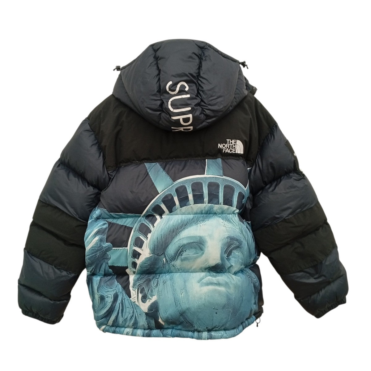 Supreme×THE NORTH FACE 19AWSTATUE PRINT Baltro JacketダウンジャケットND919011 古着・中古-2枚目のアイテム画像