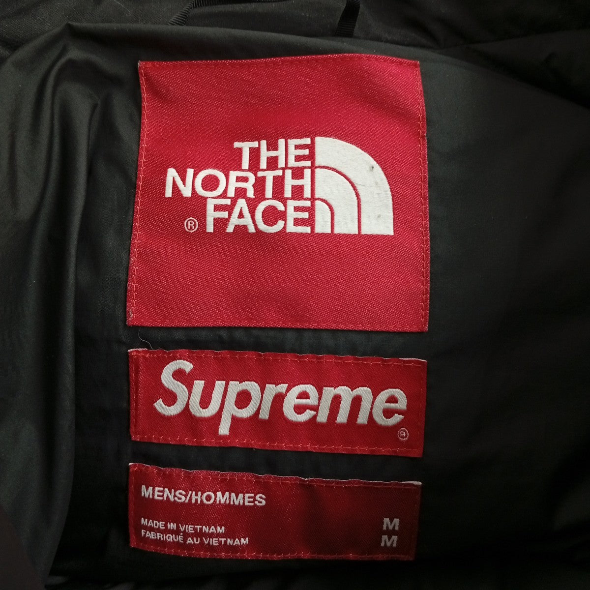 Supreme×THE NORTH FACE 19AWSTATUE PRINT Baltro JacketダウンジャケットND919011 古着・中古-4枚目のアイテム画像