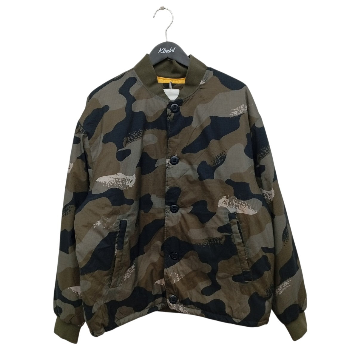 AIGLE カモフラージュ柄ジャケットZBHJ909 古着・中古-1枚目のアイテム画像