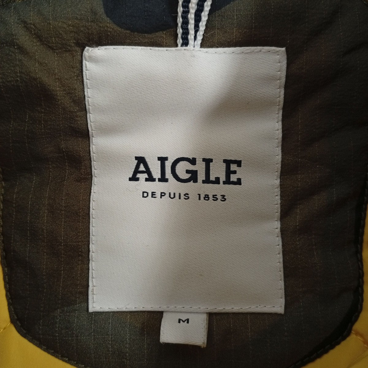 AIGLE カモフラージュ柄ジャケットZBHJ909 古着・中古-3枚目のアイテム画像