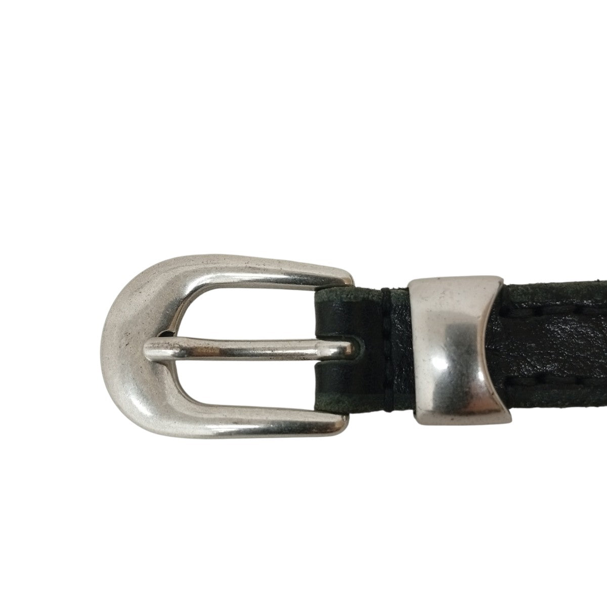 2 CM BELT Black Letherベルト