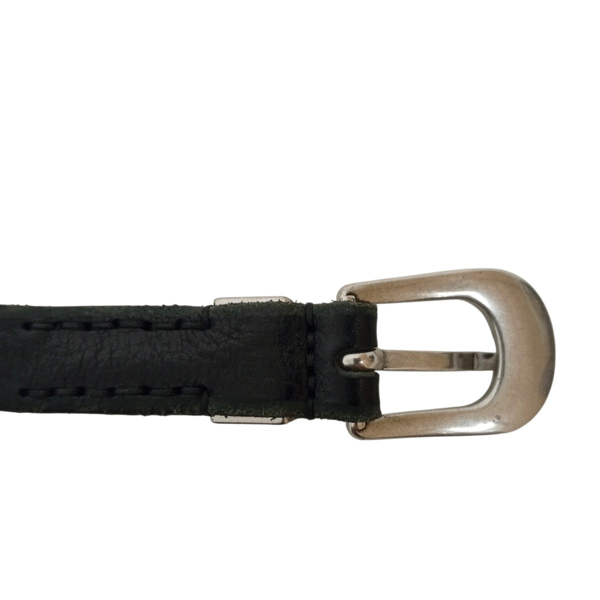 2 CM BELT Black Letherベルト