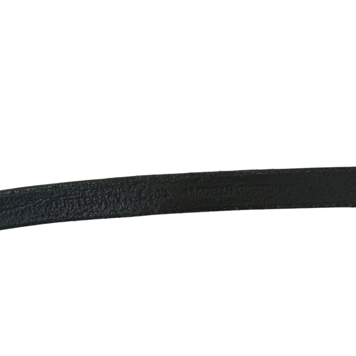 2 CM BELT Black Letherベルト