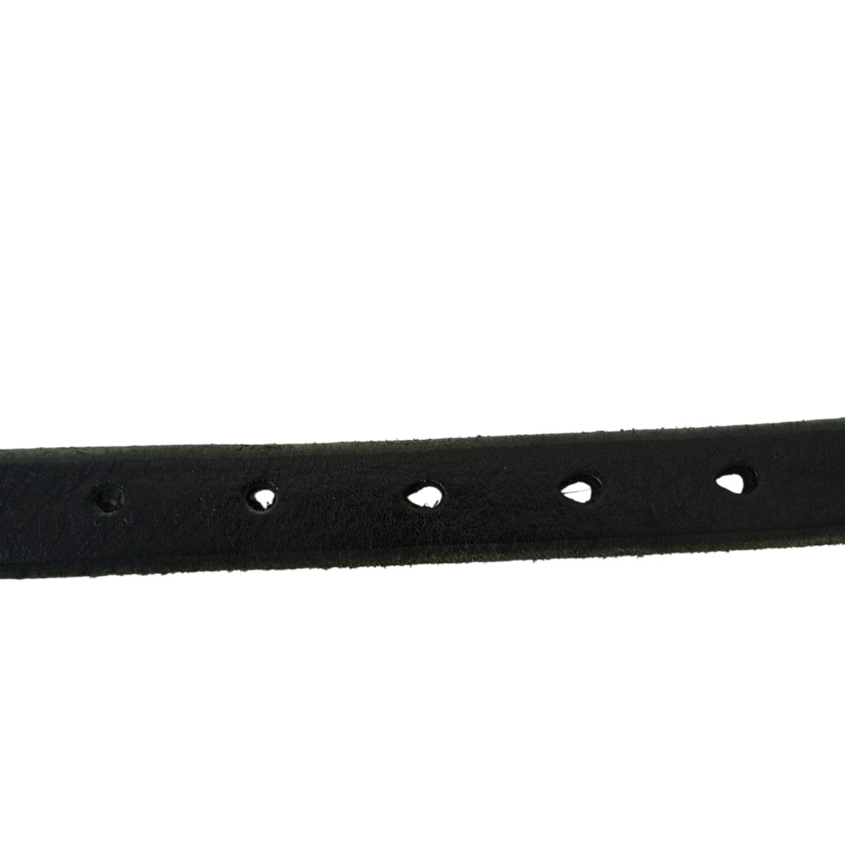 2 CM BELT Black Letherベルト