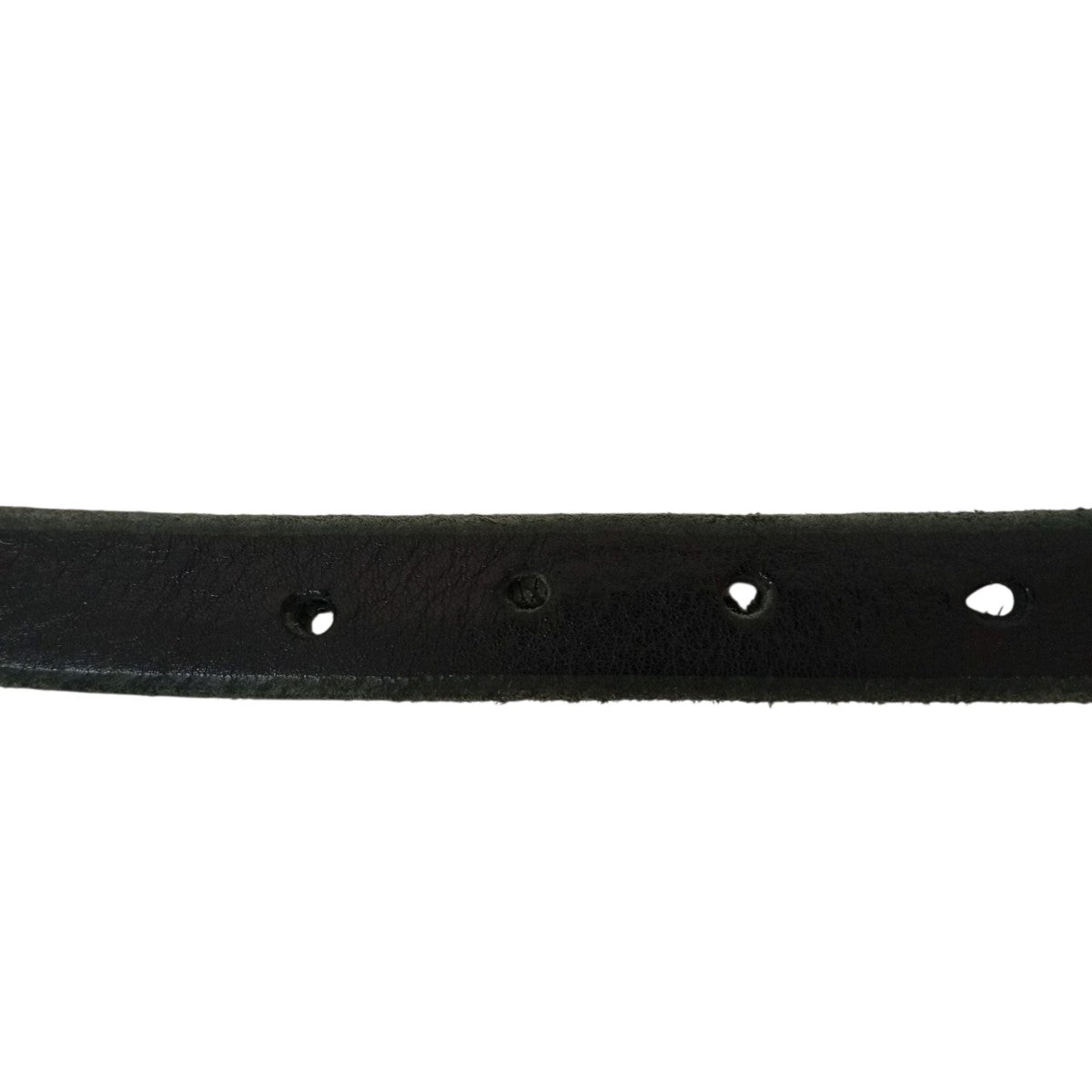 2 CM BELT Black Letherベルト