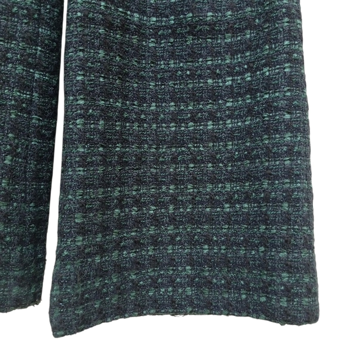 GLITTERY TWEED FLARE EASY TROUSERSパンツS071407