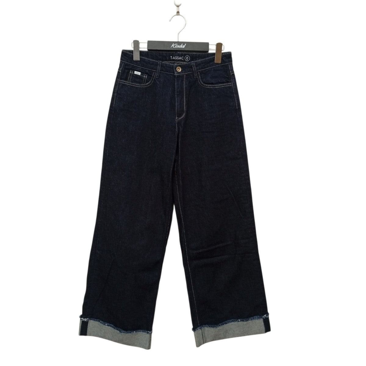 T-ASSAC WIDE INDIGOデニムパンツTA-PT04 古着・中古-1枚目のアイテム画像