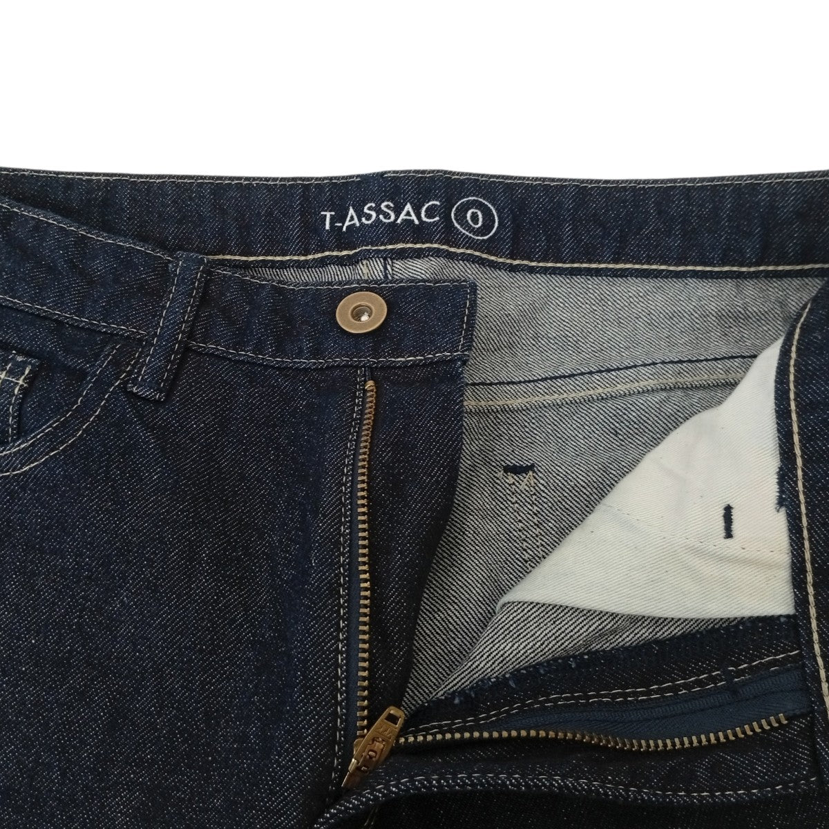 T-ASSAC WIDE INDIGOデニムパンツTA-PT04 古着・中古-3枚目のアイテム画像