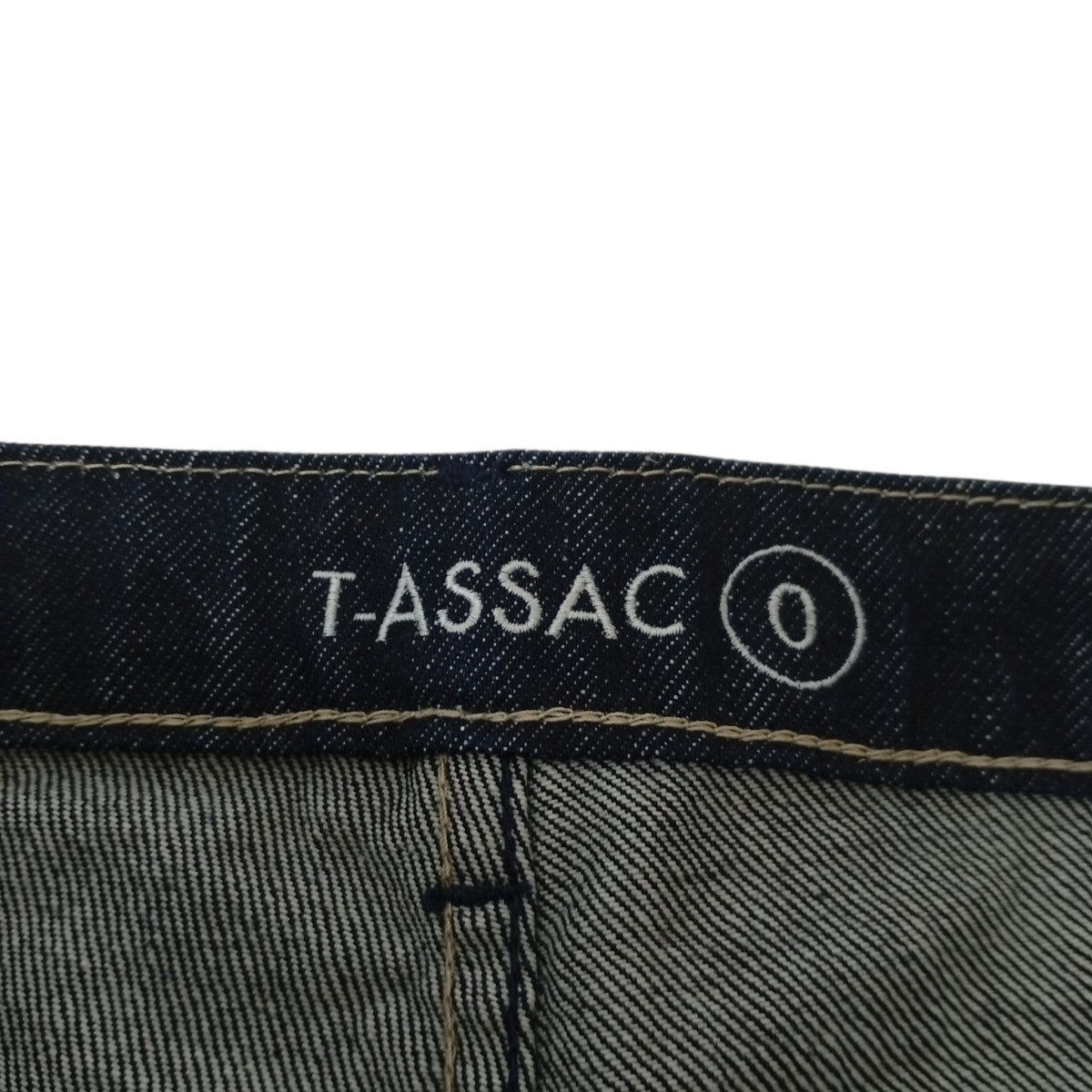 T-ASSAC WIDE INDIGOデニムパンツTA-PT04 古着・中古-4枚目のアイテム画像
