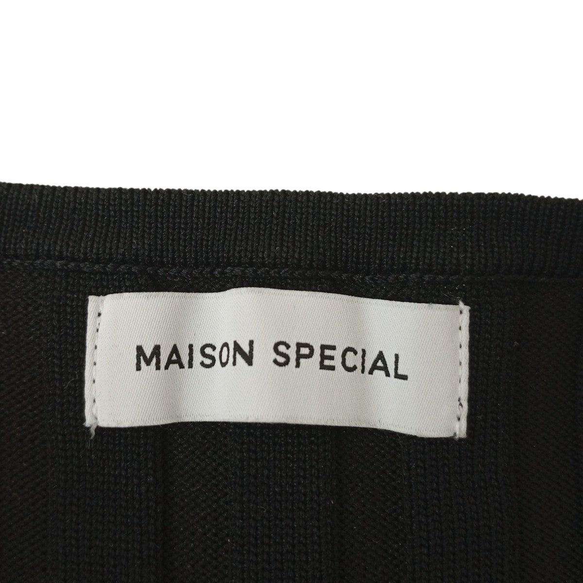 MAISON SPECIAL ワイドリブショートカーディガン21231365301 古着・中古-3枚目のアイテム画像