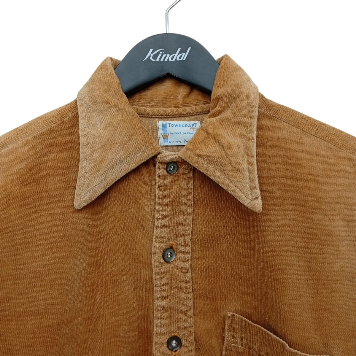 TOWN CRAFT 60’sコーデュロイシャツ 古着・中古-5枚目のアイテム画像