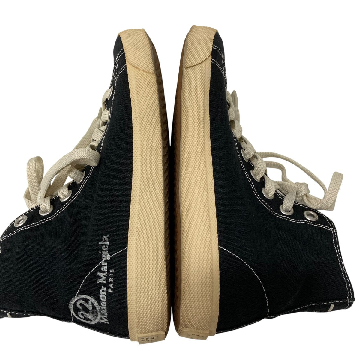 靴 Maison Margiela 37 Maison Margiela(メゾンマルジェラ) スニーカー ブラック サイズ 37 1