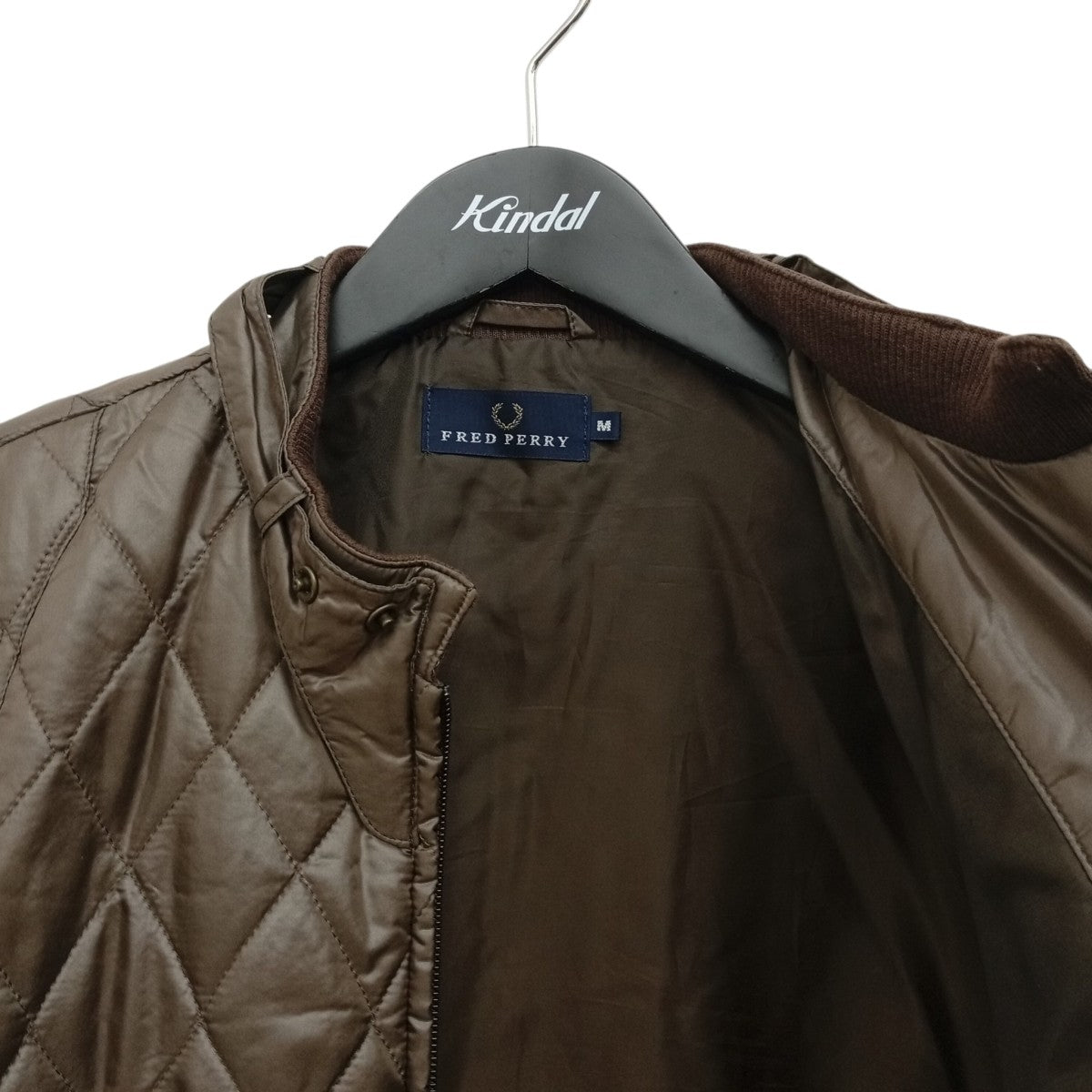 FRED PERRY キルティングジャケットFZ2044 古着・中古-4枚目のアイテム画像