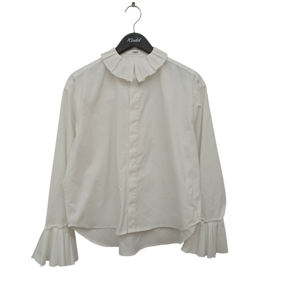 PLEATS BLOUSEブラウス24AW-P-Blouse-Wht
