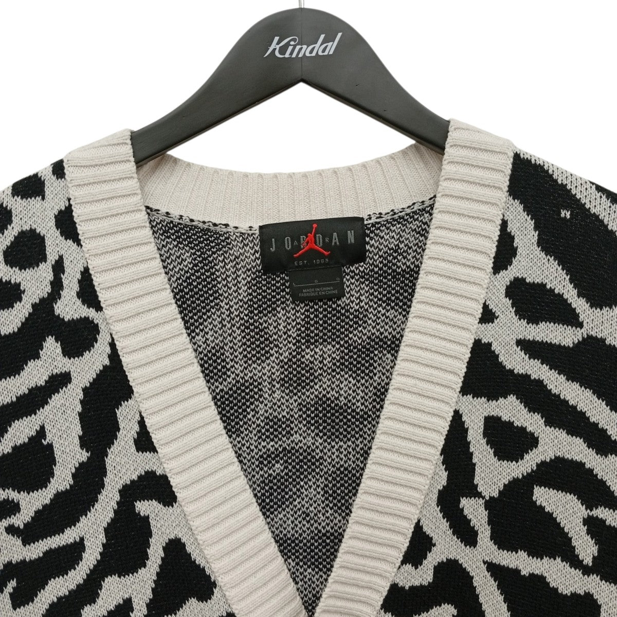 AS M J FLT HRTG CARDIGAN PHANTOMニットカーディガンDV7574-030