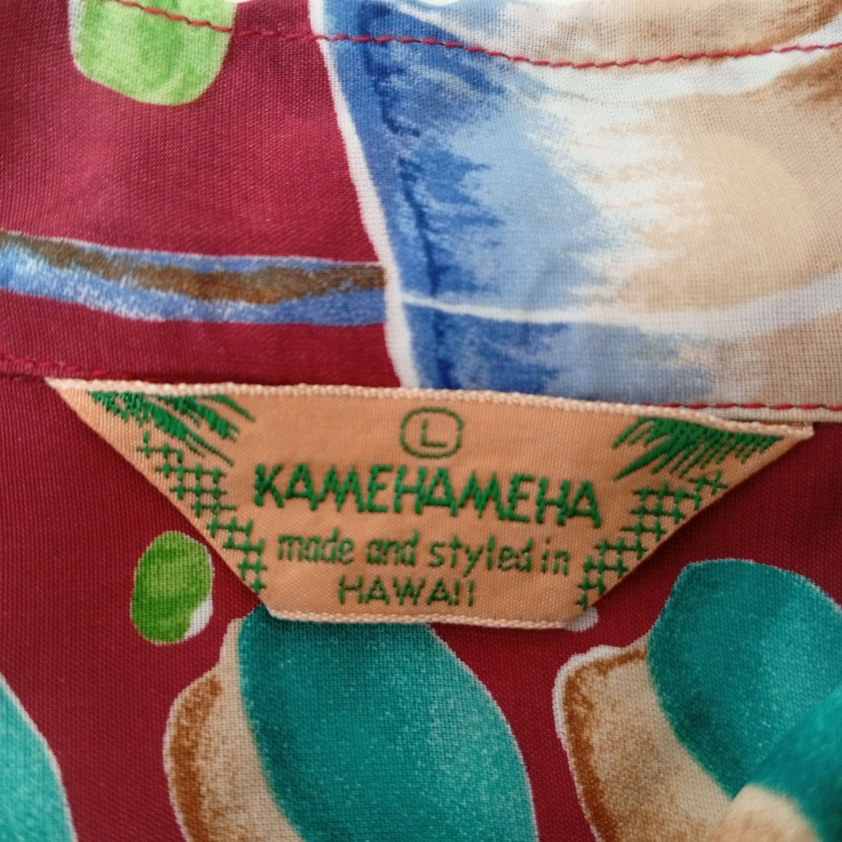 KAMEHAMEHAアロハシャツSS38867