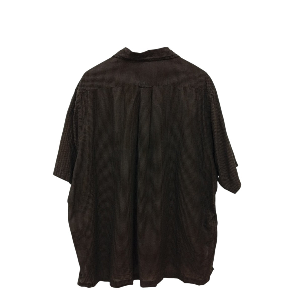 26SSLawn Check Open Collar Shirts半袖シャツ26-050-HL-8090-10