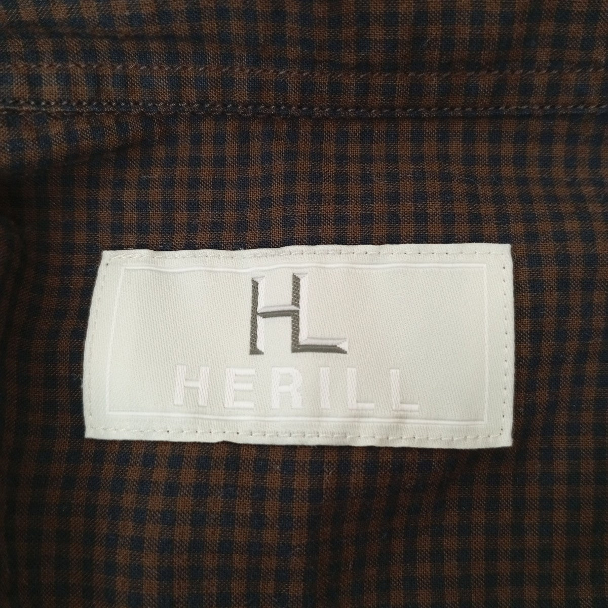 26SSLawn Check Open Collar Shirts半袖シャツ26-050-HL-8090-10