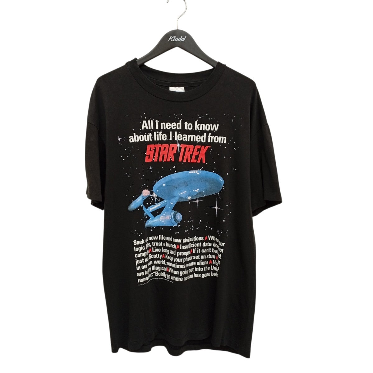 STAR TREX Hanes BEEFY2枚タグ 袖裾シングルTシャツ