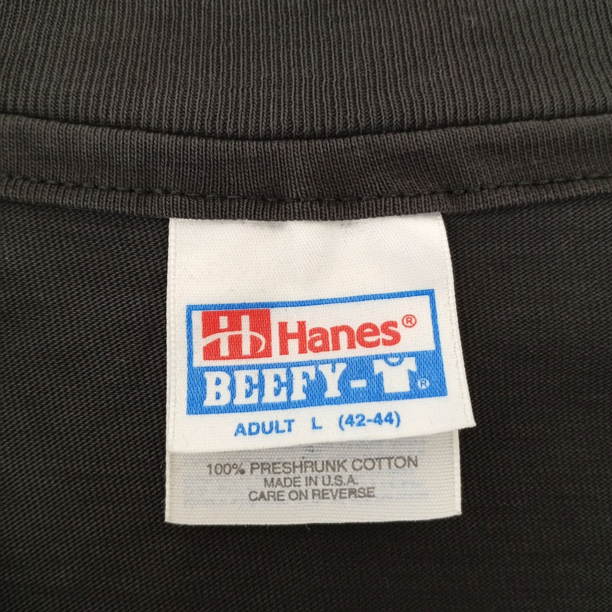 STAR TREX Hanes BEEFY2枚タグ 袖裾シングルTシャツ
