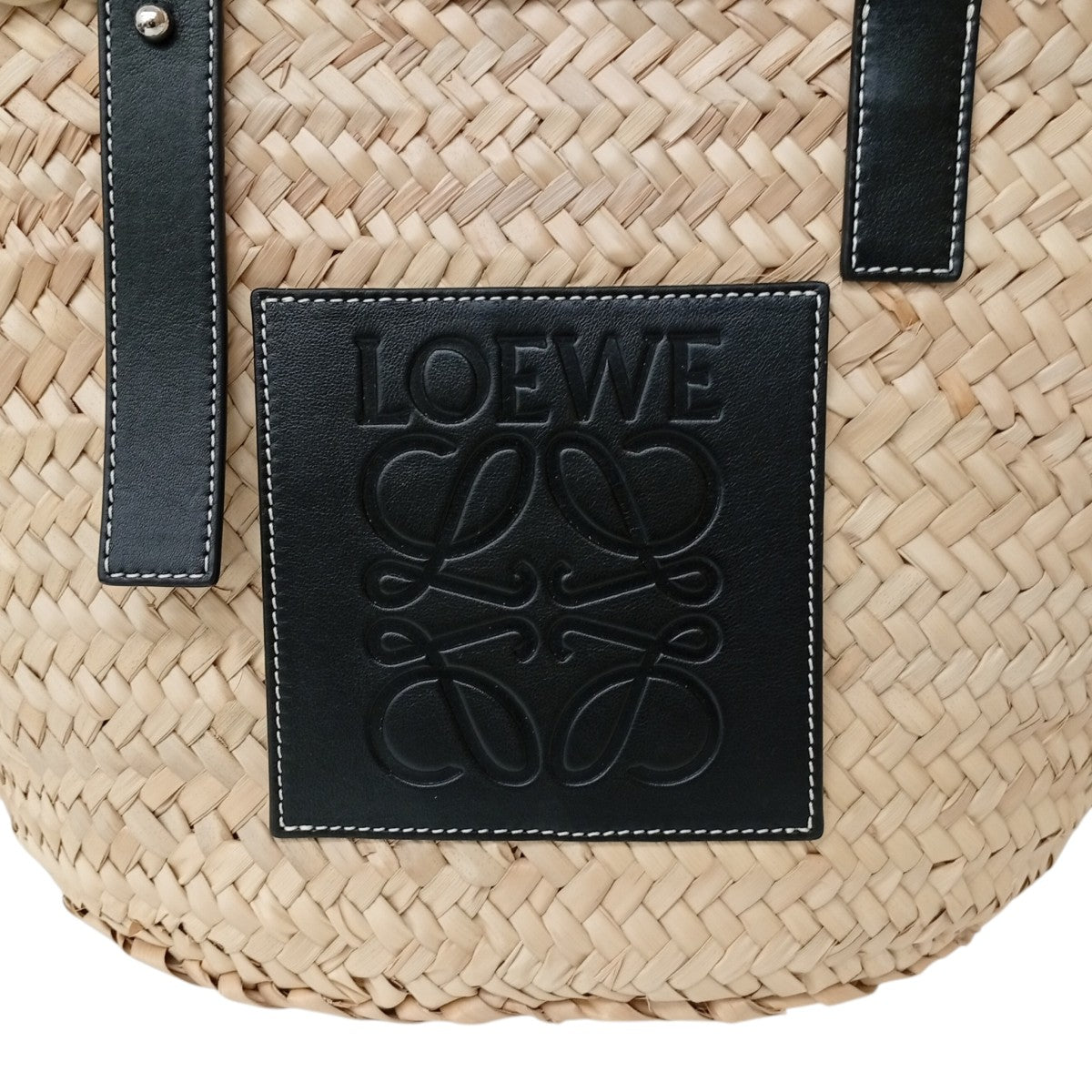 Basket Raffia Medium tote bagカゴバッグ411812