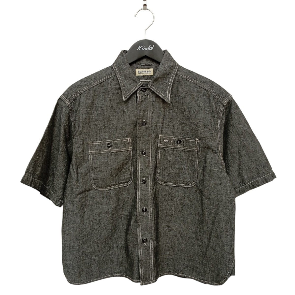 BEAMS BOY(ビームスボーイ) 26SSシャンブレー ショートスリーブ半袖
