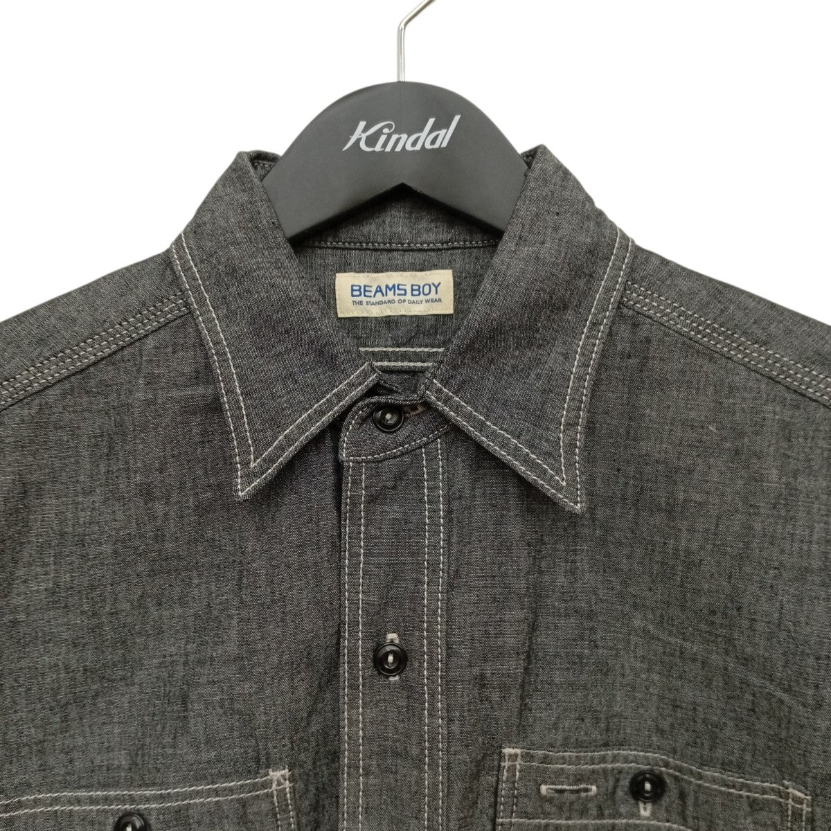BEAMS BOY(ビームスボーイ) 26SSシャンブレー ショートスリーブ半袖