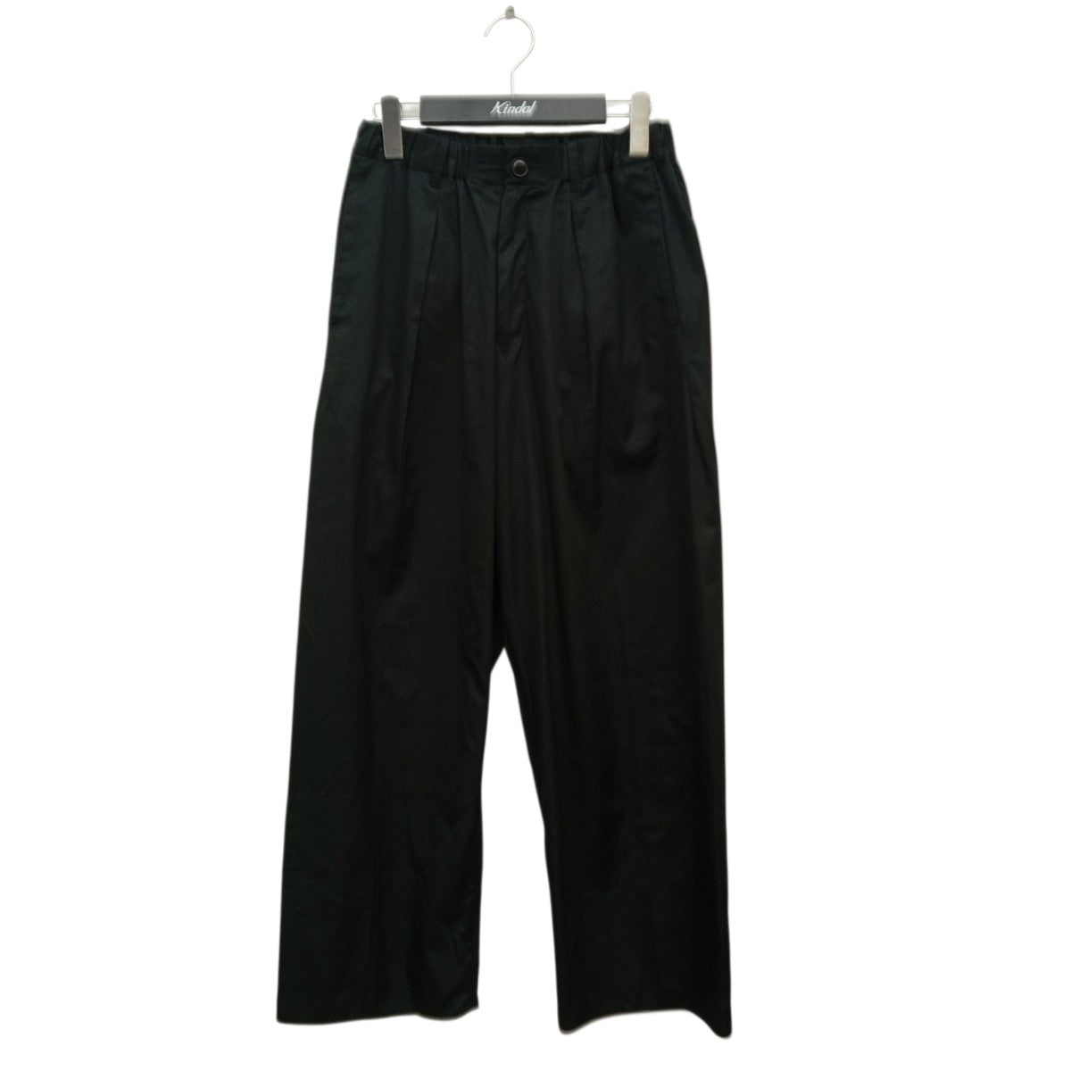 Draping Elastic In Tuck Wide TrousersパンツN-25S-010