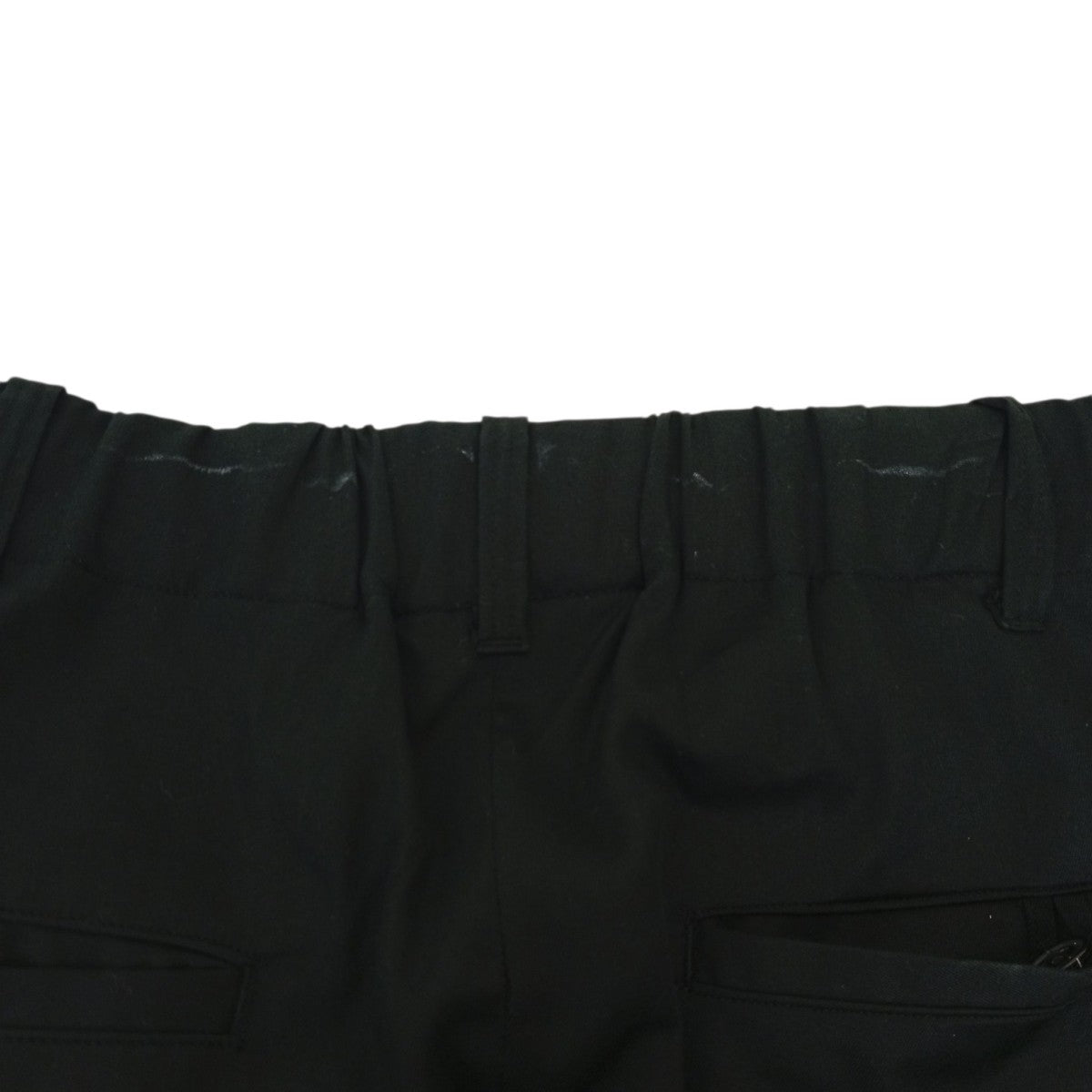 Draping Elastic In Tuck Wide TrousersパンツN-25S-010