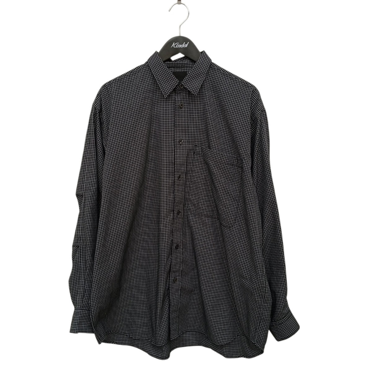 TECH REGULAR COLLAR SHIRT L S GRAPH PLAIDチェックシャツBE-84024W