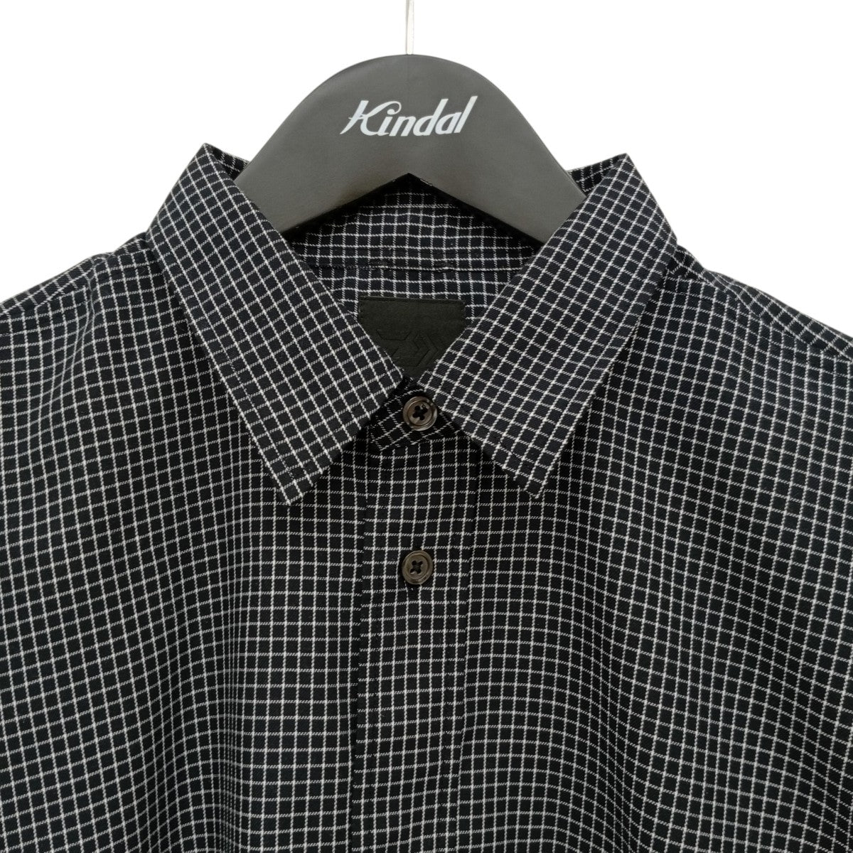 TECH REGULAR COLLAR SHIRT L S GRAPH PLAIDチェックシャツBE-84024W