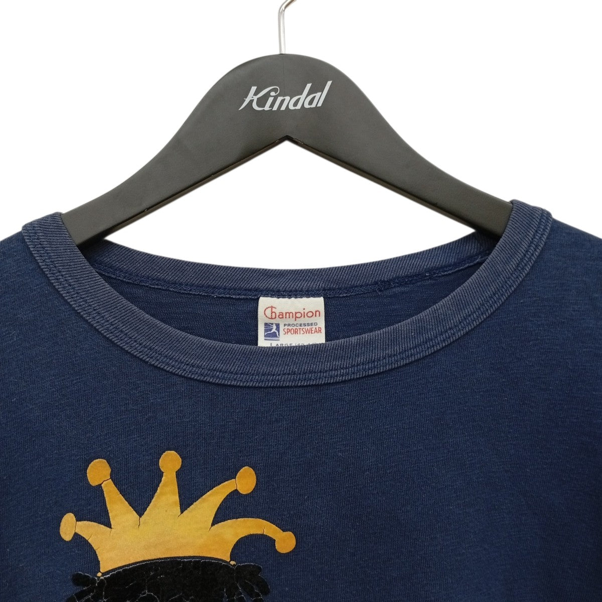 stussy×Champion シャドウマンTシャツ ネイビー サイズ L｜【公式