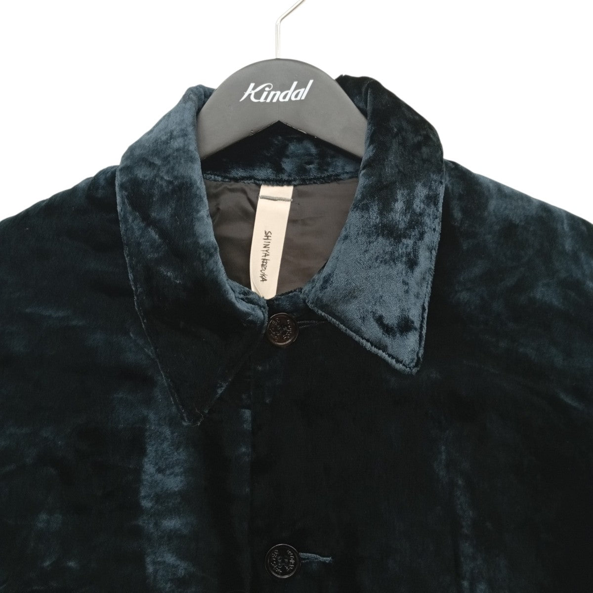 MAC SHIRT-ISH JK WITH NO BIJOUベロアジャケット2402SK47NB