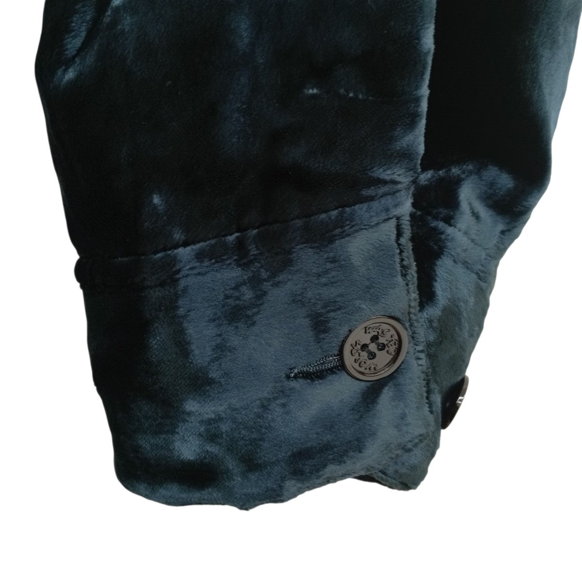 MAC SHIRT-ISH JK WITH NO BIJOUベロアジャケット2402SK47NB