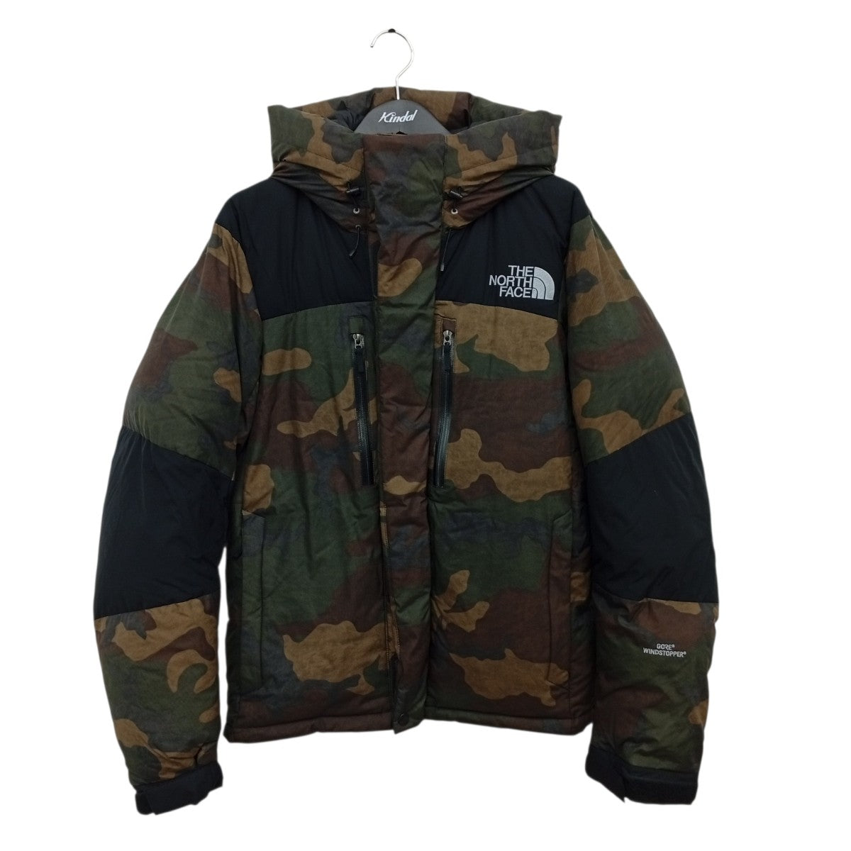 Novelty Baltro Light Jacketカモフラージュ柄ダウンジャケットND91845