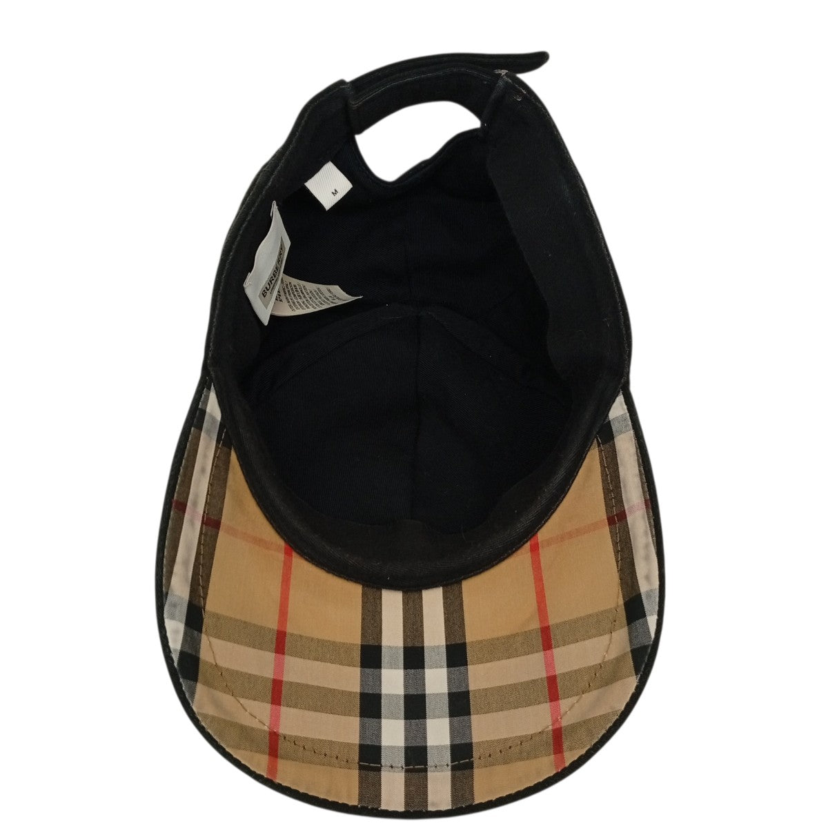 BURBERRY(バーバリー) ロゴ 裏ノヴァチェックキャップK131721 K131721