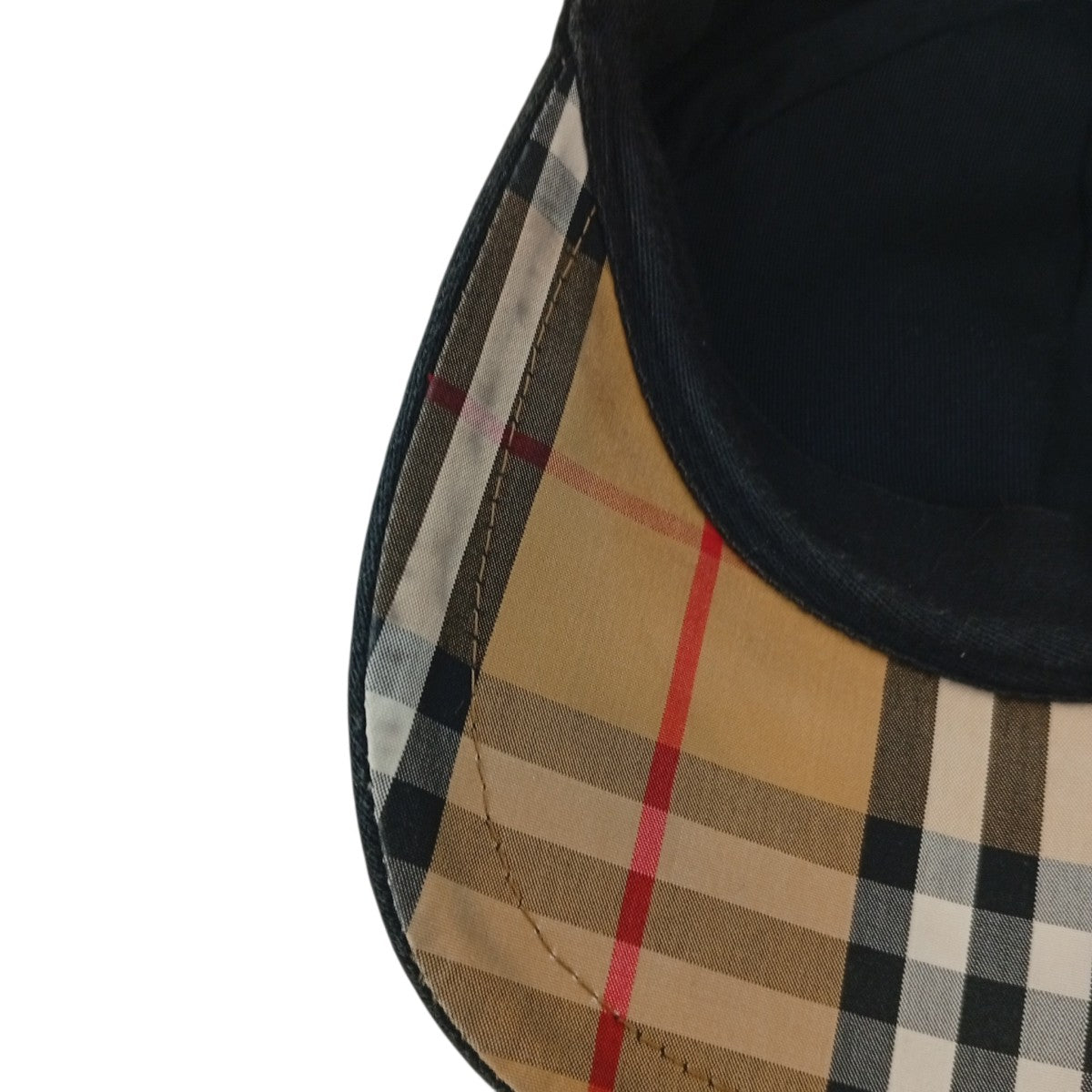 BURBERRY(バーバリー) ロゴ 裏ノヴァチェックキャップK131721 K131721