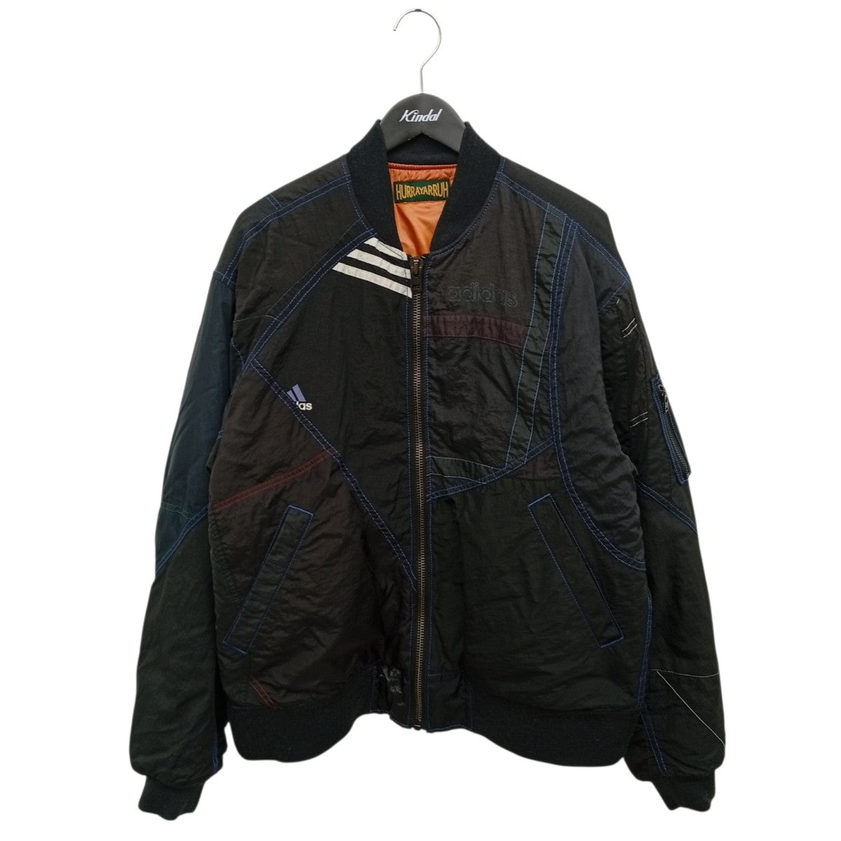 HURRAY HURRAY リメイクジャケット中綿ジャケットC1018-2 古着・中古-1枚目のアイテム画像