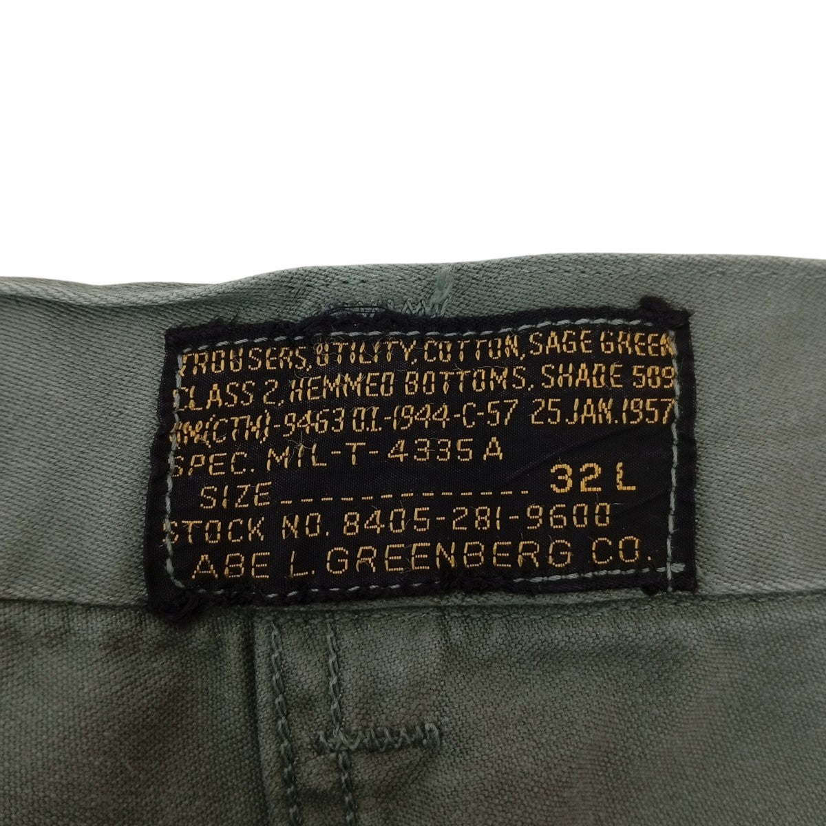 U．S．AIR FORCE MECHANIC PANTS   50Sパンツ8405-281-9600