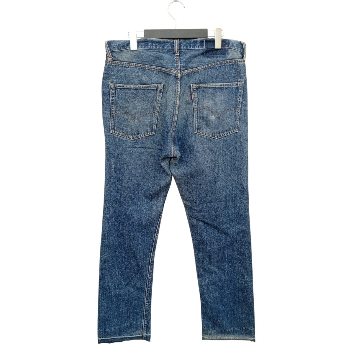 66前期 505 BIGE  ボタン裏5 シングルステッチ 42TALON ZIPデニムパンツ