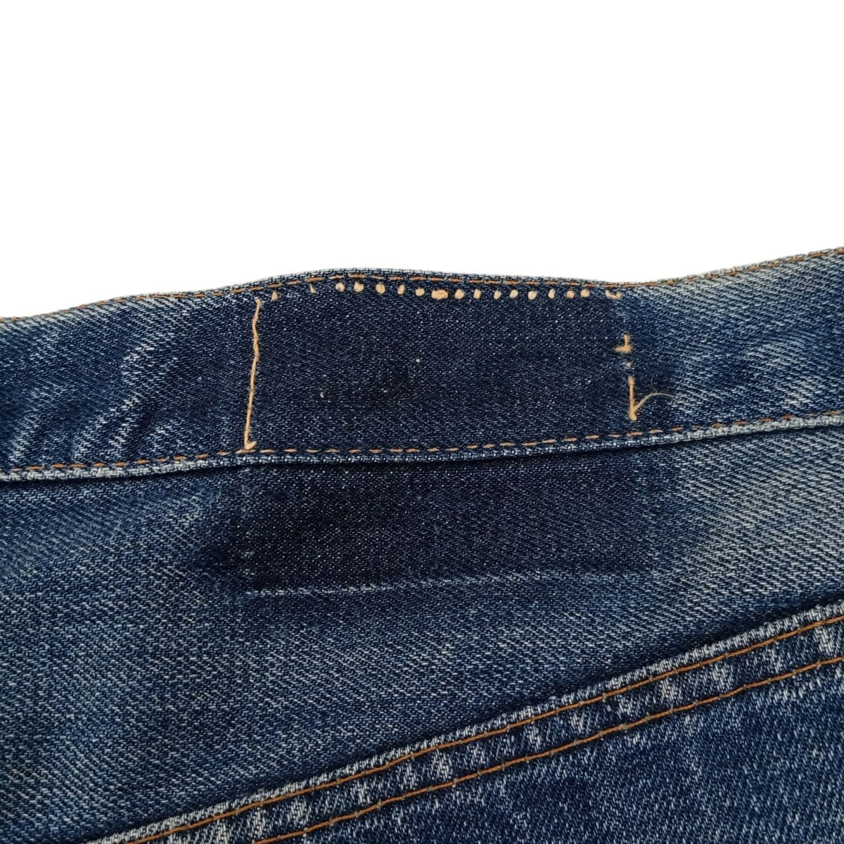 66前期 505 BIGE  ボタン裏5 シングルステッチ 42TALON ZIPデニムパンツ