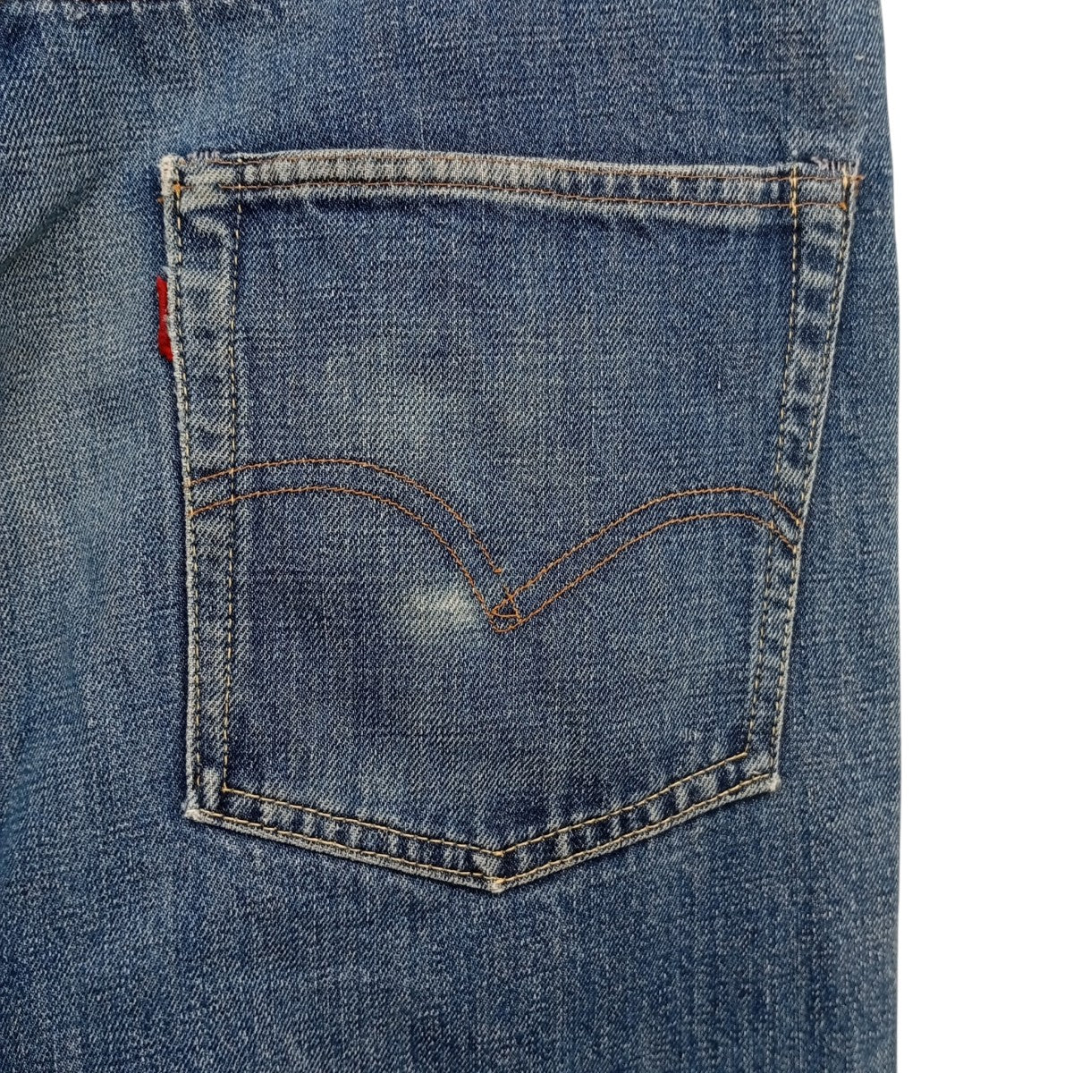 66前期 505 BIGE  ボタン裏5 シングルステッチ 42TALON ZIPデニムパンツ