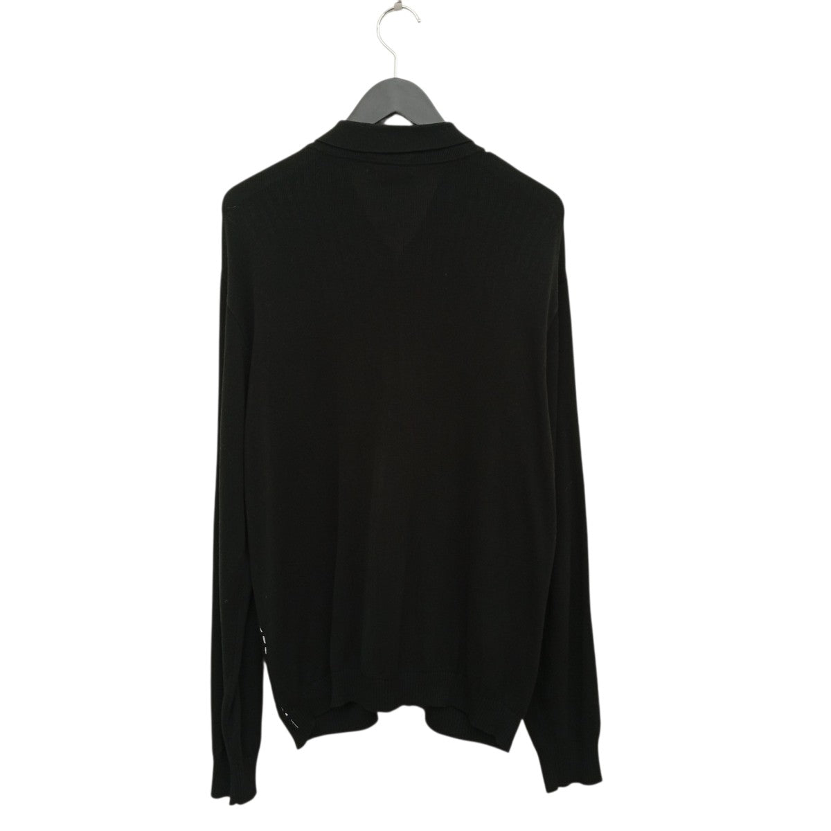 Dashes Zip Up Knit Poloニットポロシャツ