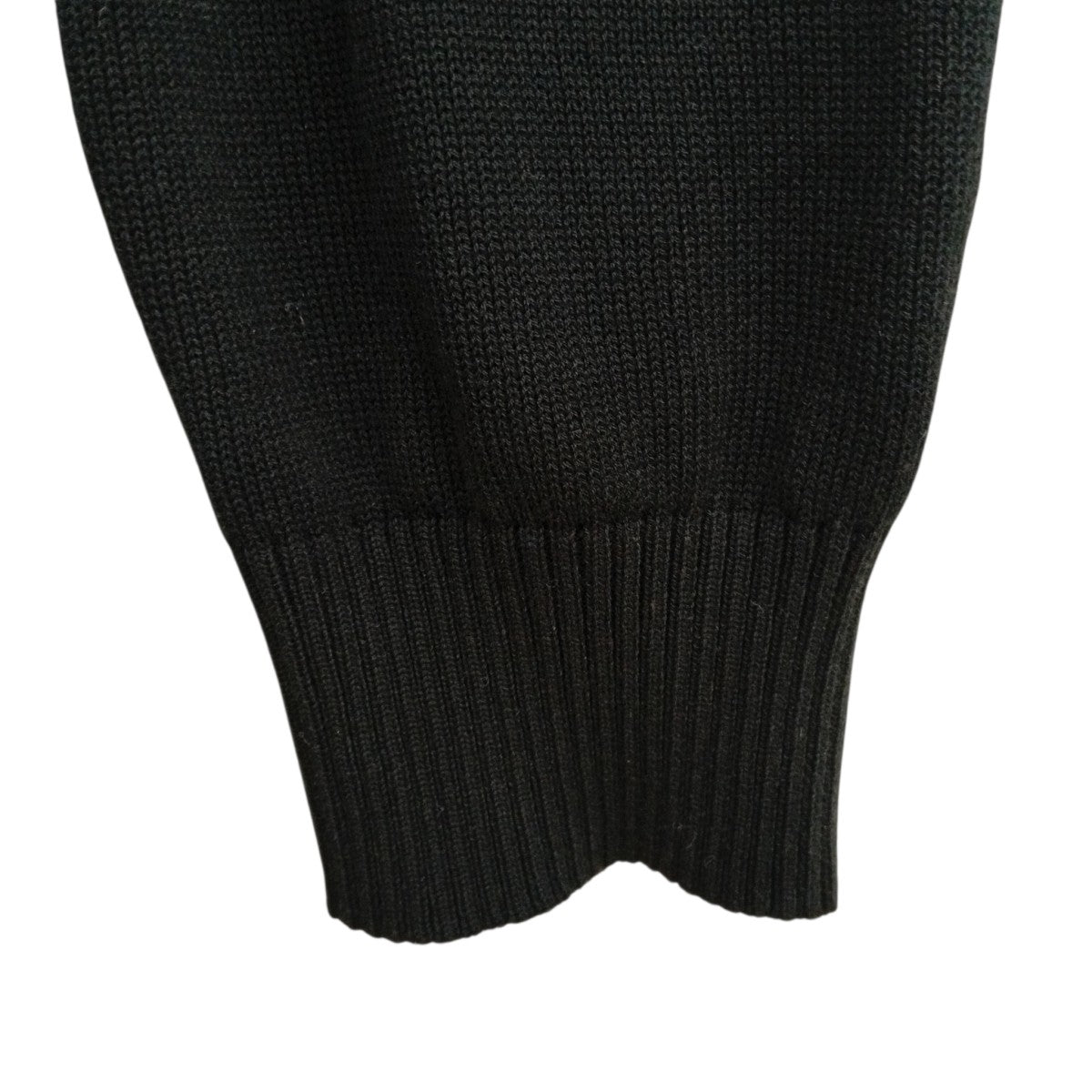 Dashes Zip Up Knit Poloニットポロシャツ