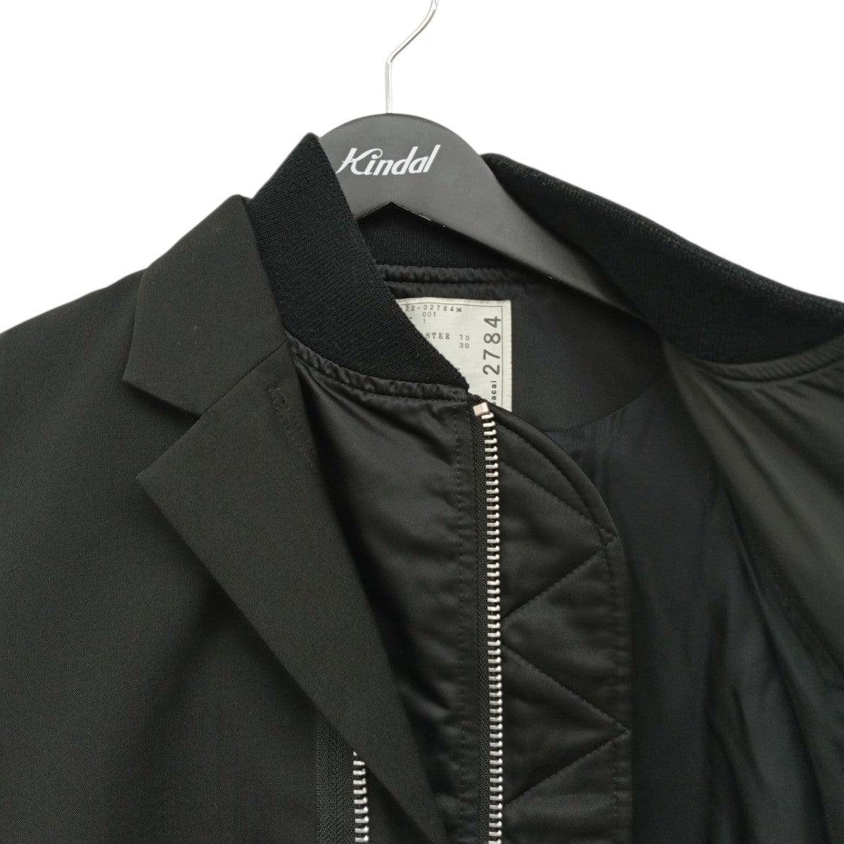 suiting mix blousonジャケット22-02784M