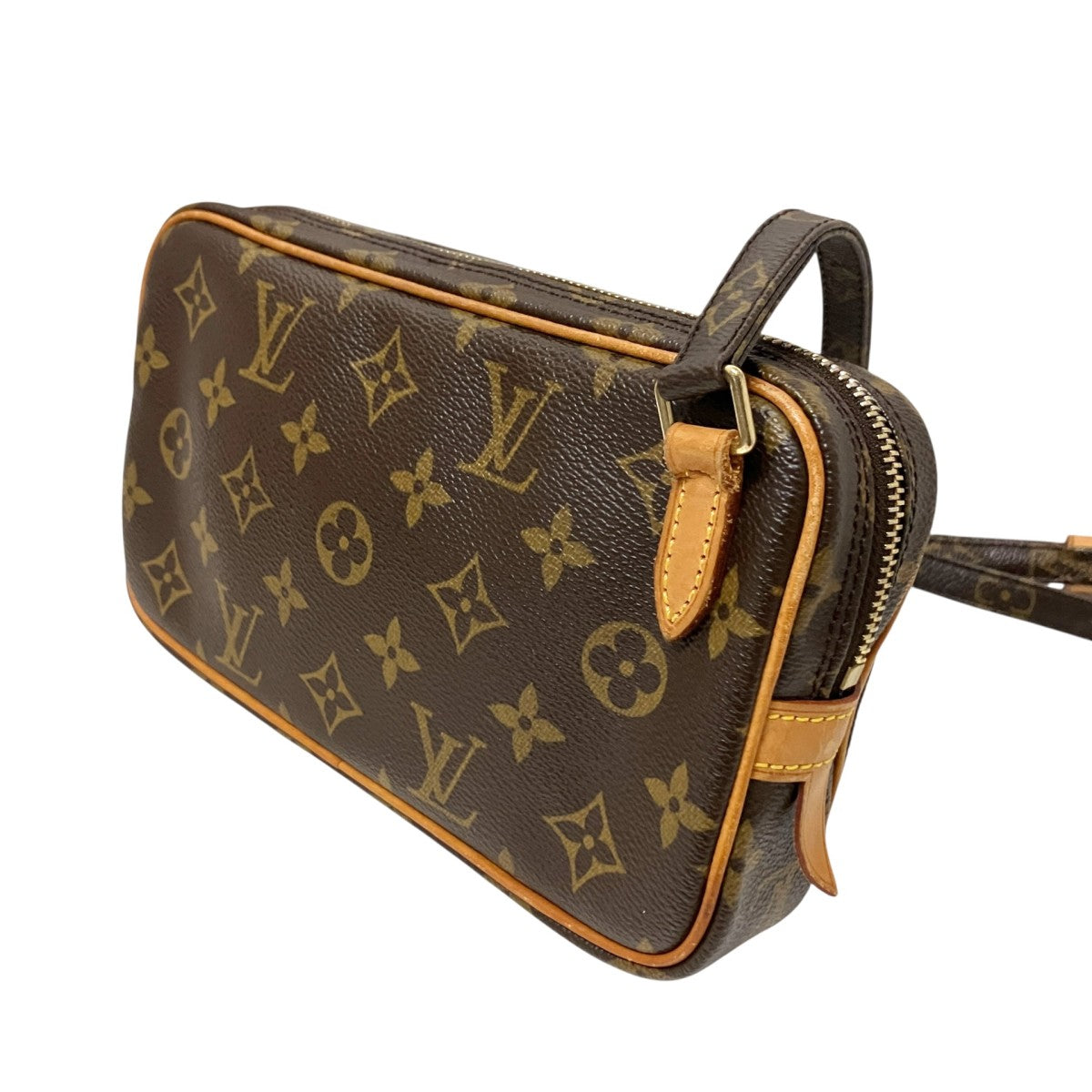 LOUIS VUITTON マルリーバンドリエールモノグラムショルダーポーチM51828 古着・中古-3枚目のアイテム画像