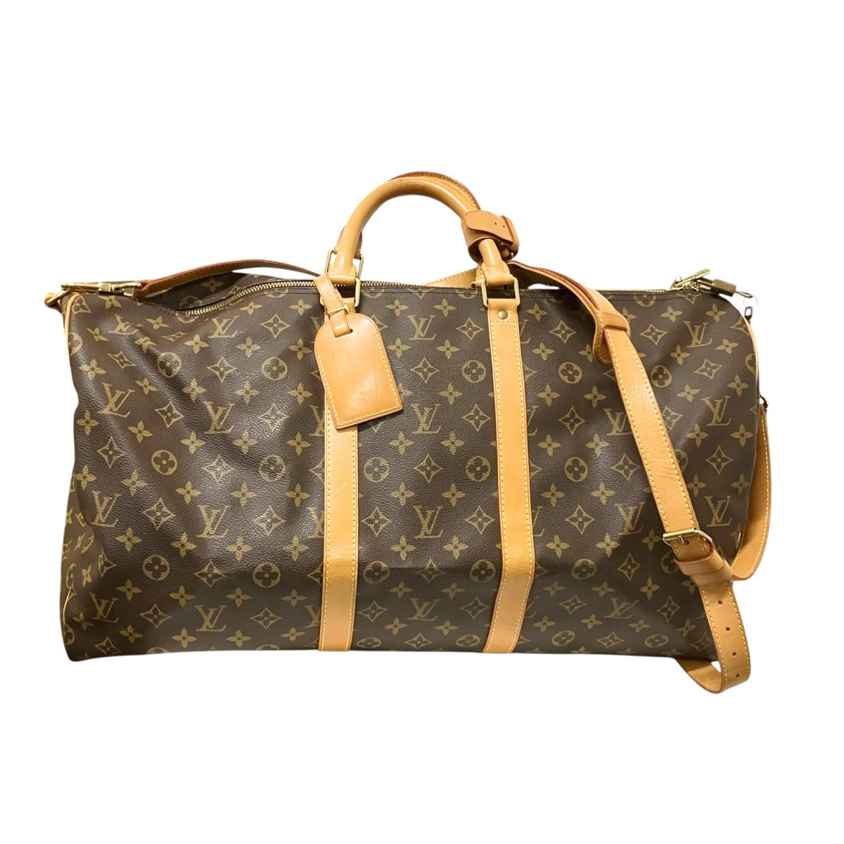 LOUIS VUITTON キーポル・バンドリエール55モノグラムボストンバッグM41414 古着・中古-1枚目のアイテム画像