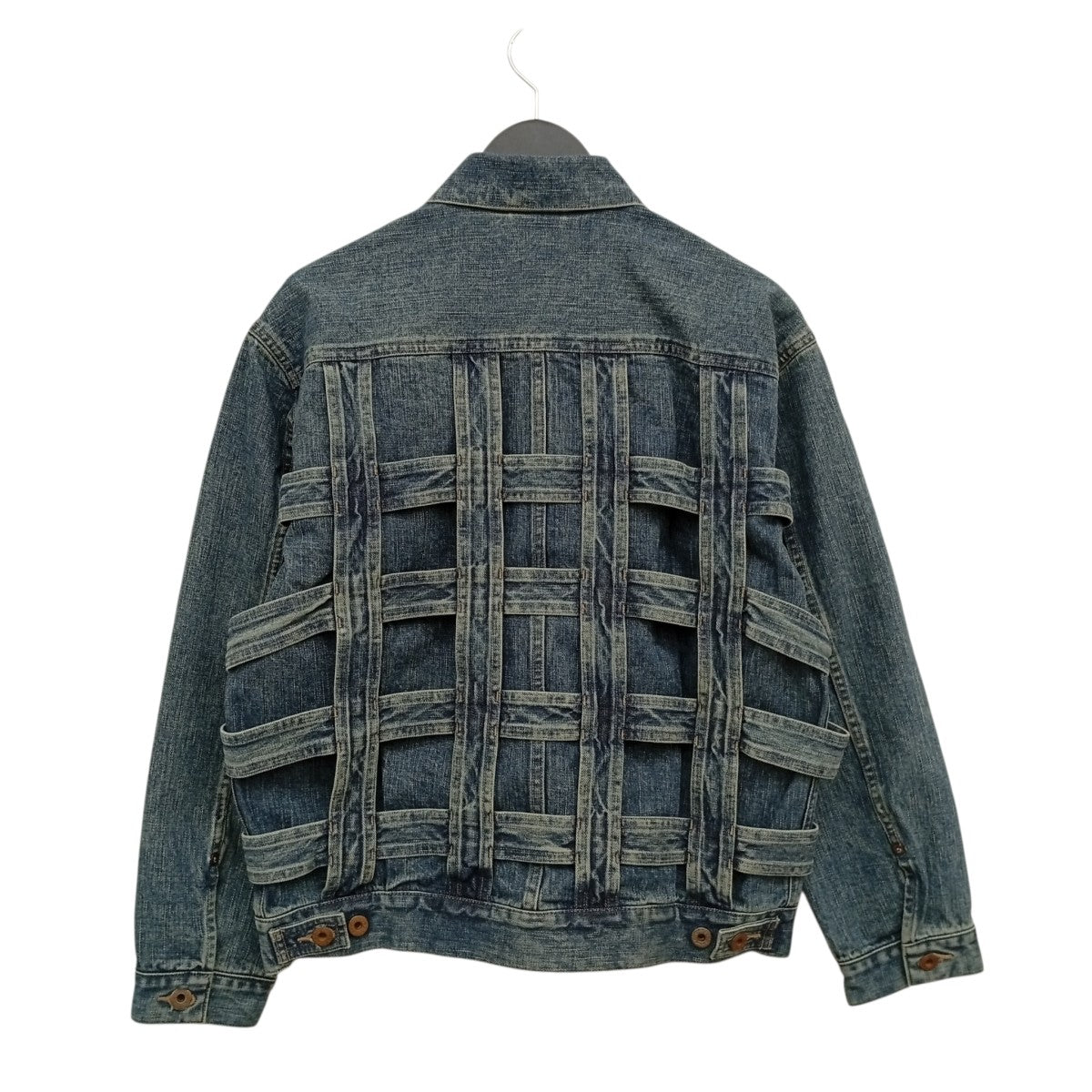 24AWCAGED DENIM JACKETデニムジャケット2411300401